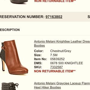 Antonio Melanie dress boots